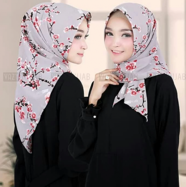 Motif bunga cherry halus